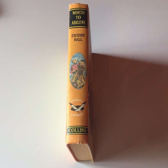 North To Abilene book by Zachary Ball 1970 hardcover Seagull Library Collins - Picture 2 of 10